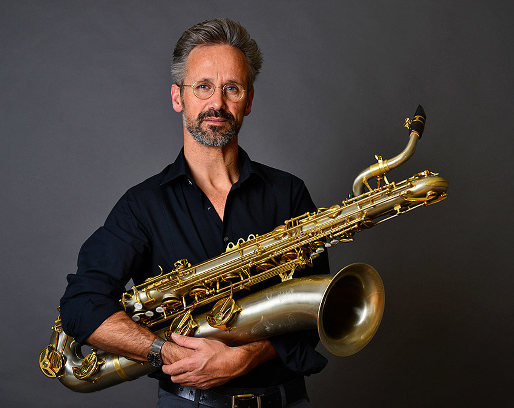 Der Saxophonist Dr. Frank Liebscher